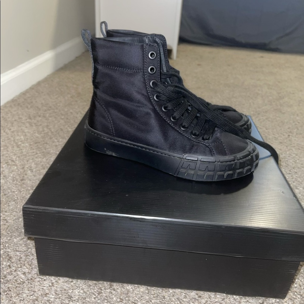 Black Prada Boots
